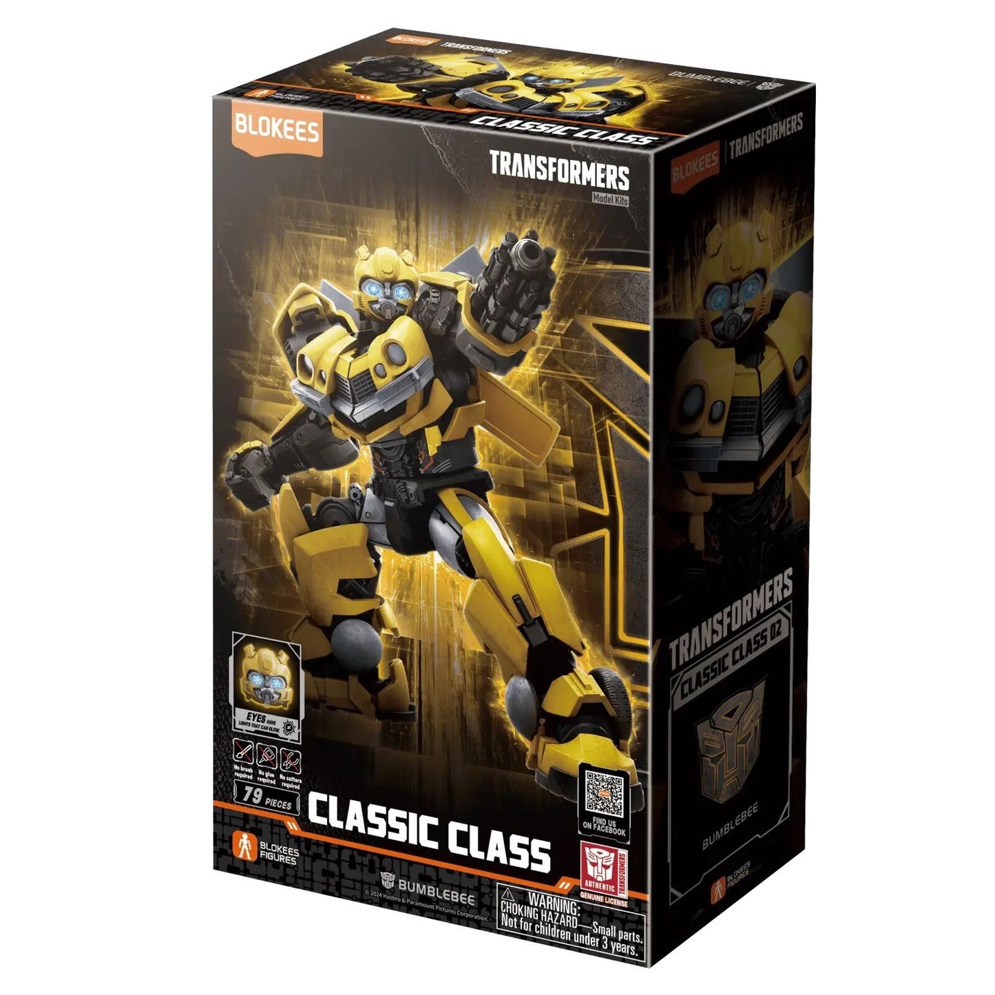 Transformers Classic Blokees 5 Inch Model Kit Class 02 - Bumblebee