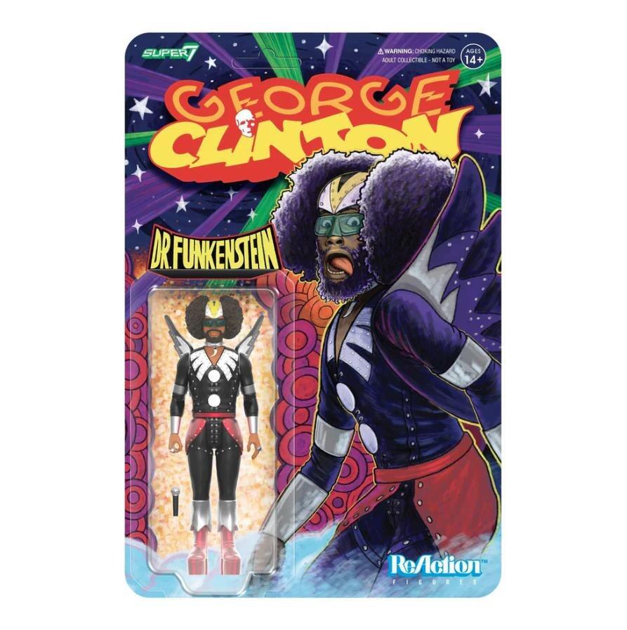 George Clinton ReAction Action Figure Wave 1  - George Clinton (Dr Funkenstein)