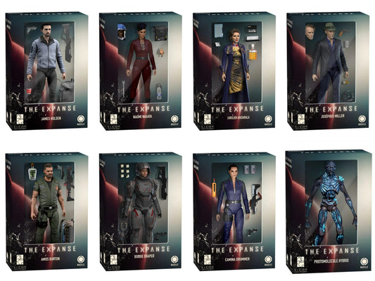 *PRE-ORDER Nacelle Toys The Expanse 7 Inch Scale Action Figure Wave 1 - Set of 8