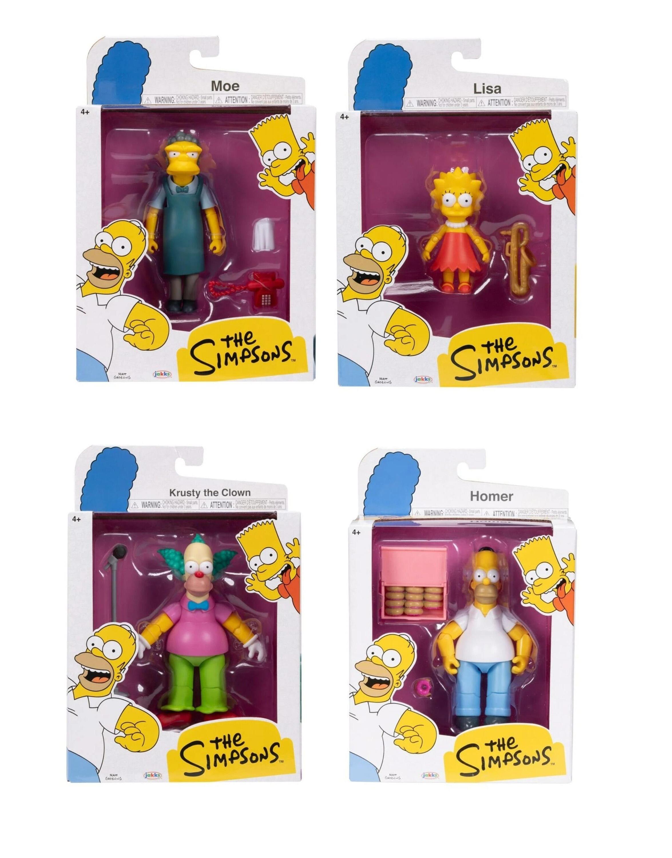 Jakks pacific simpsons リサ シンプソンズ The Simpsons 5 Inch Scale