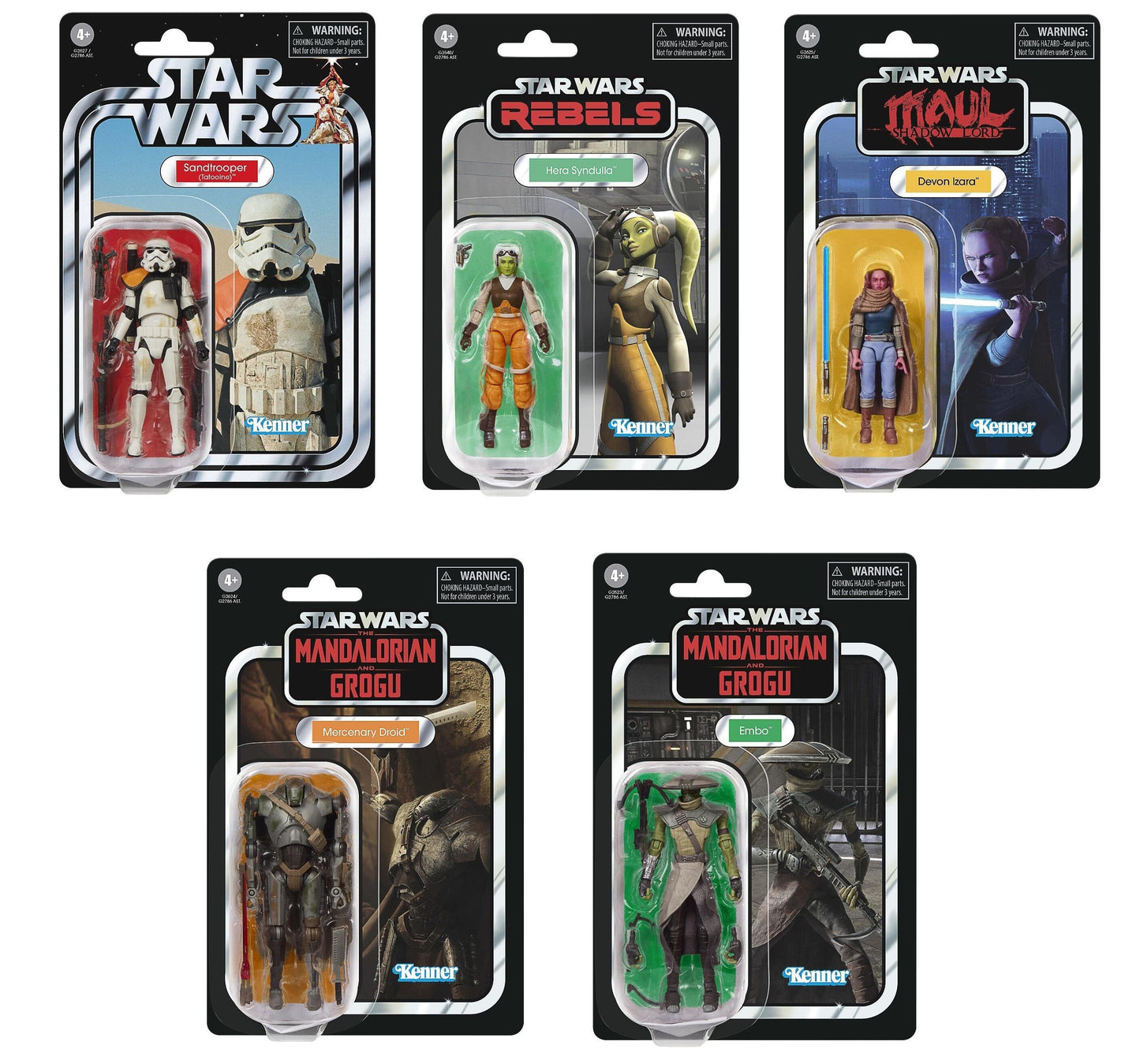 *PRE-ORDER Star Wars The Vintage Collection 3.75 Inch Action Figure Wave 66 - Set of 5