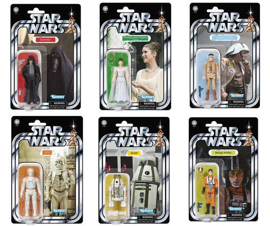 *PRE-ORDER Star Wars Retro Collection Action Figure (A New Hope Set 4) - Boxed Set of 6