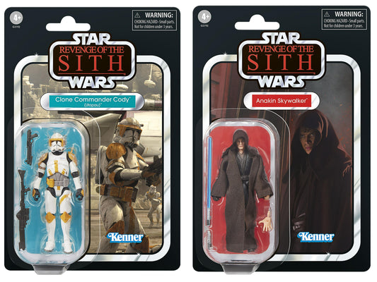 *PRE-ORDER Star Wars The Vintage Collection Exclusive Action Figure 2 Pack - Anakin Skywalker & Clone Commander Cody