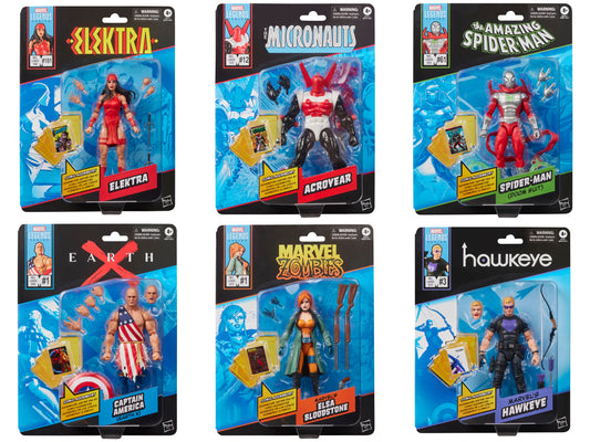 PRE-ORDER Marvel Legends Comic Retro 6 Inch Action Figure Wave 3 - Set of 6