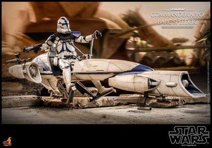 Clone Commander Appo with Barc Speeder - Star Wars Hot Toys Exclusive Collectibles 1/6 Scale Action Figure