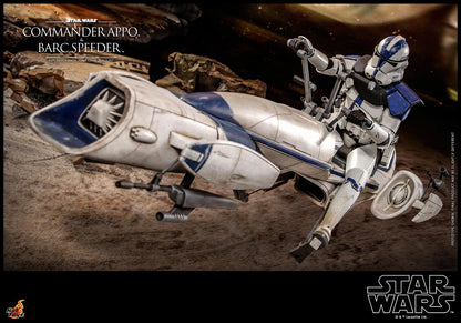 Clone Commander Appo with Barc Speeder - Star Wars Hot Toys Exclusive Collectibles 1/6 Scale Action Figure