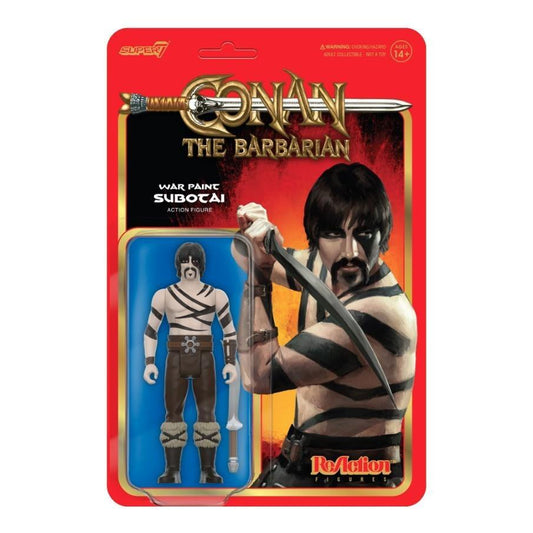 Conan The Barbarian ReAction Action Figure Wave 2 - Subotai (War Paint)