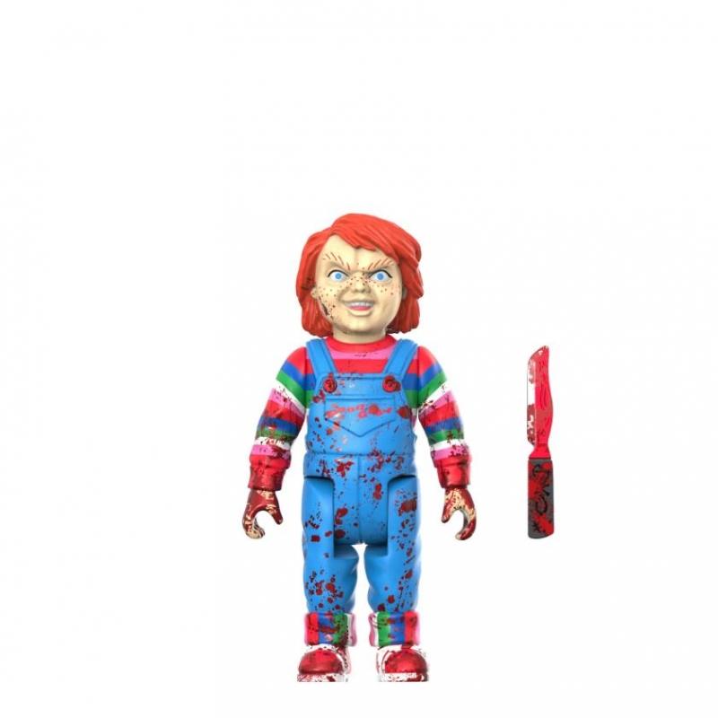 Childs Play 2 ReAction Action Figure - Homicidal Chucky (Blood Splatter)