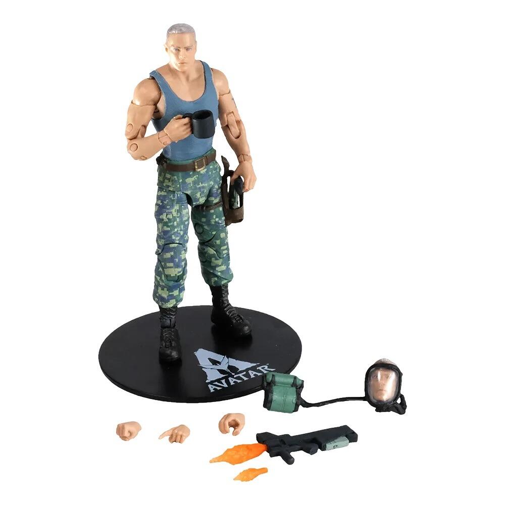 Disney Avatar: The Way of Water 7 Inch Action Figure Wave 1 - Miles Quaritch