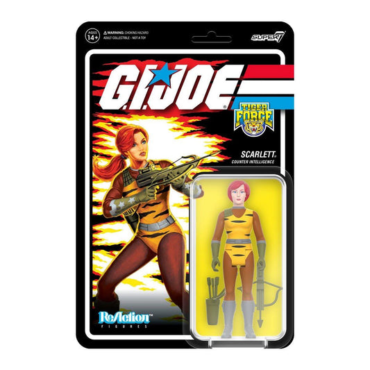 G.I. Joe ReAction Action Figure Wave 6 - Scarlett (Tiger Force)