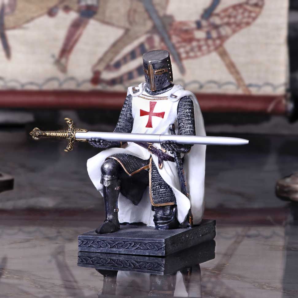Nemesis Now Templar Knight 5 Inch Resin Collectible Figurine - Knight's Oath