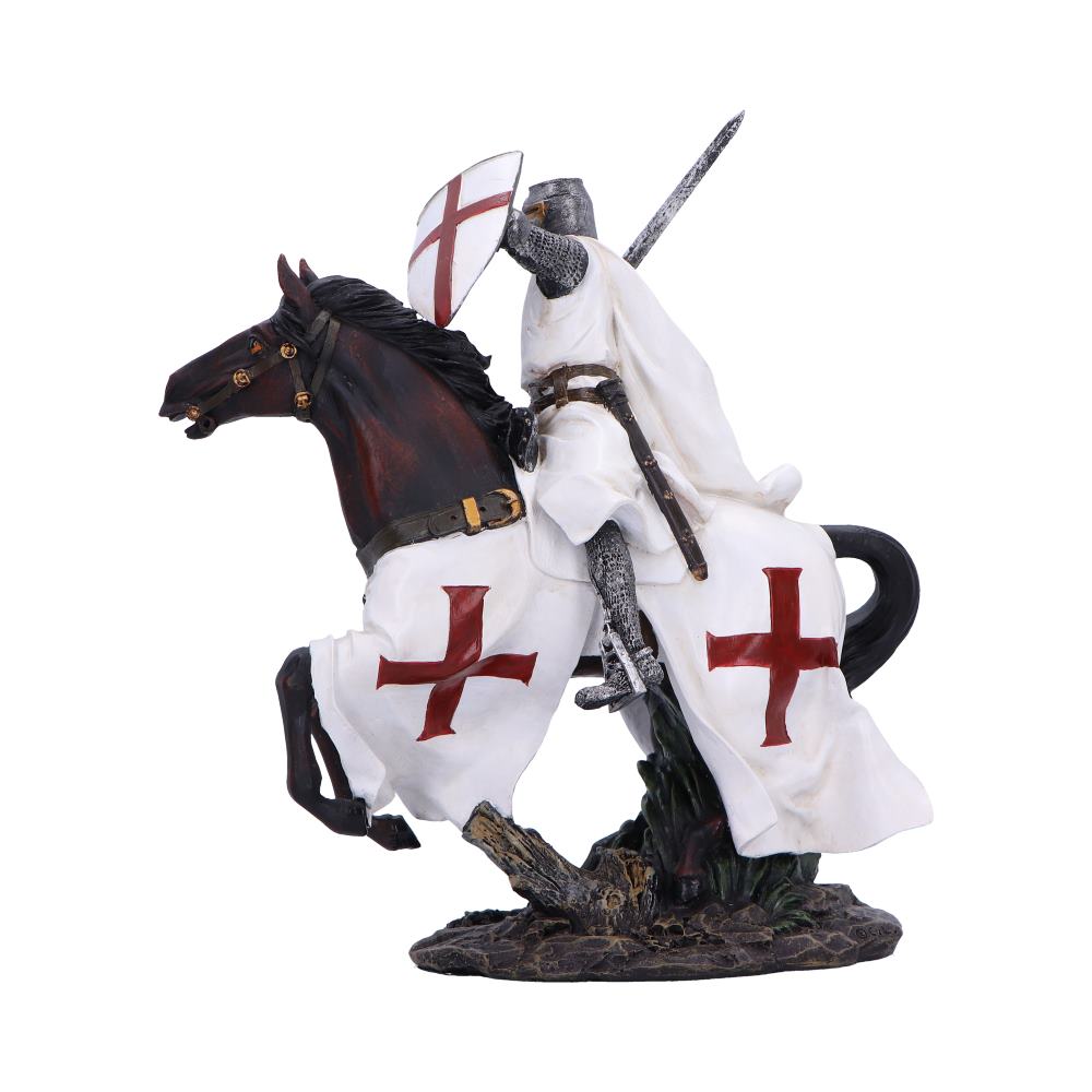 Nemesis Now Templar Knight 5 Inch Resin Collectible Figurine - Take To Your Steed