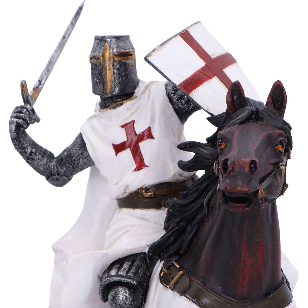 Nemesis Now Templar Knight 5 Inch Resin Collectible Figurine - Take To Your Steed