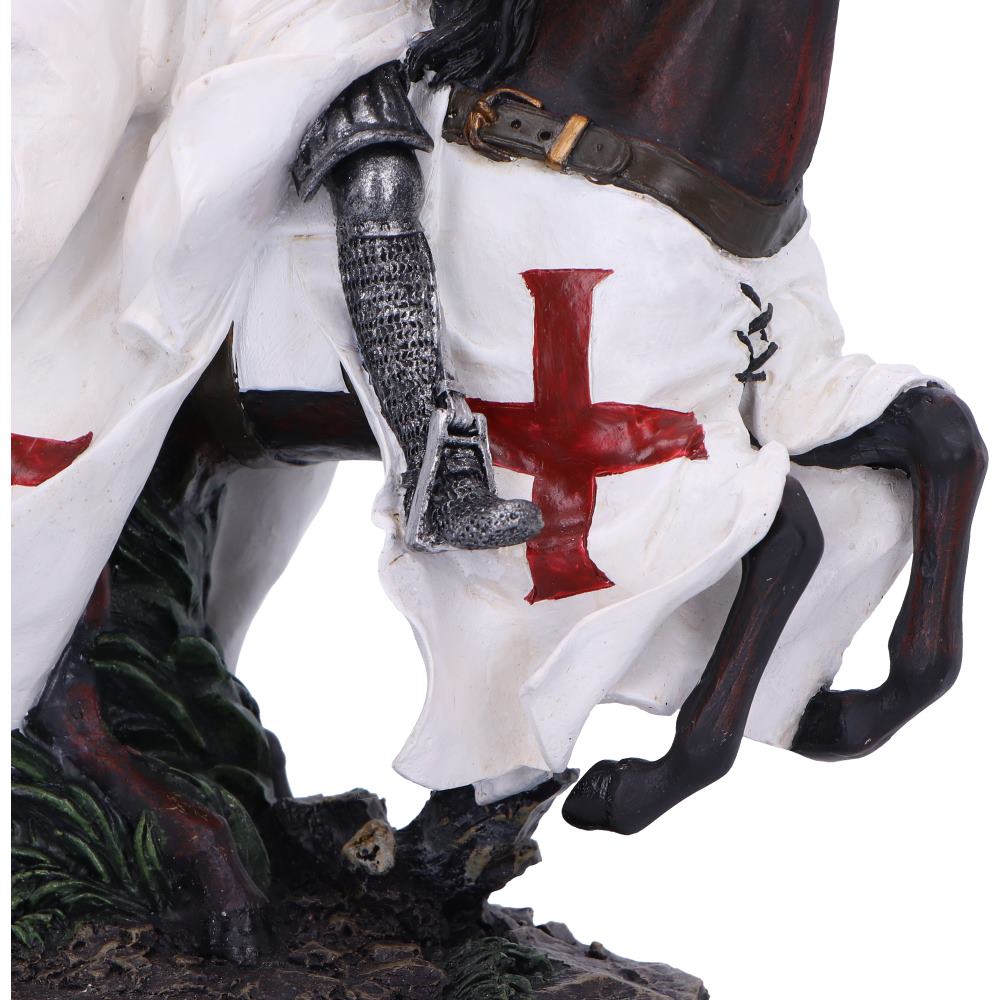 Nemesis Now Templar Knight 5 Inch Resin Collectible Figurine - Take To Your Steed