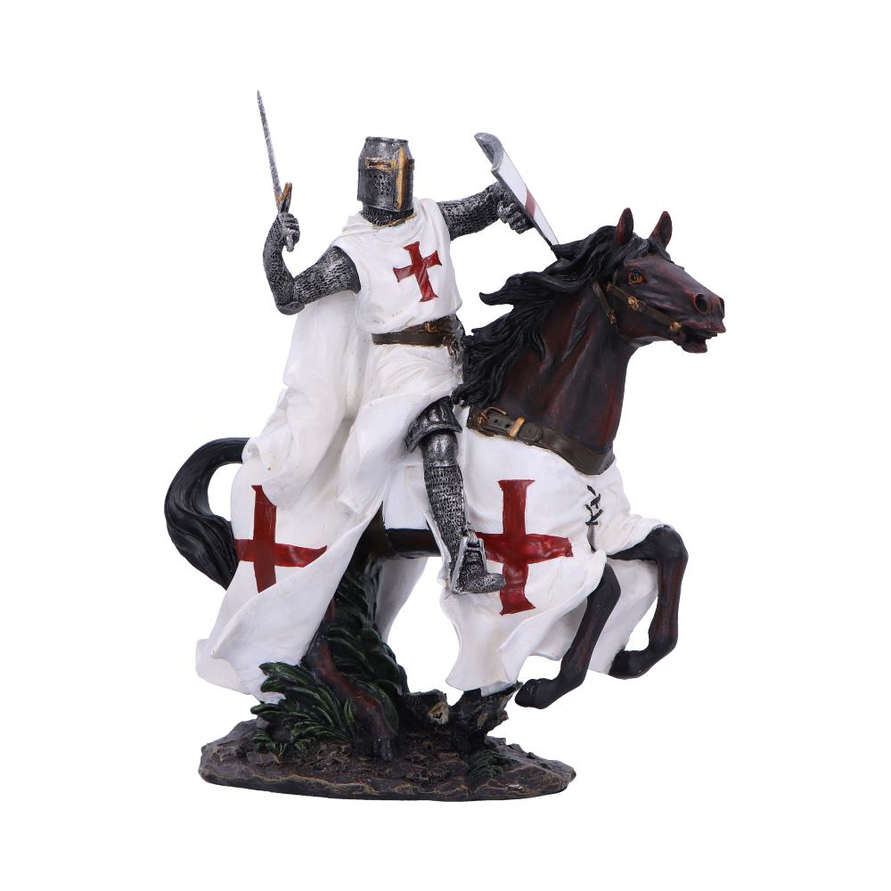 Nemesis Now Templar Knight 5 Inch Resin Collectible Figurine - Take To Your Steed