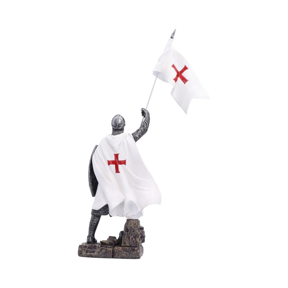 *PRE-ORDER* Nemesis Now Templar Knight 12 Inch Resin Collectible Figurine - Banner of Glory