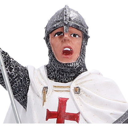 *PRE-ORDER* Nemesis Now Templar Knight 12 Inch Resin Collectible Figurine - Banner of Glory