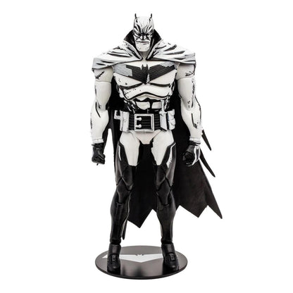 DC Multiverse 7 Inch Action Figure - Batman (Batman: White Knight) (Line Art) (Gold Label)