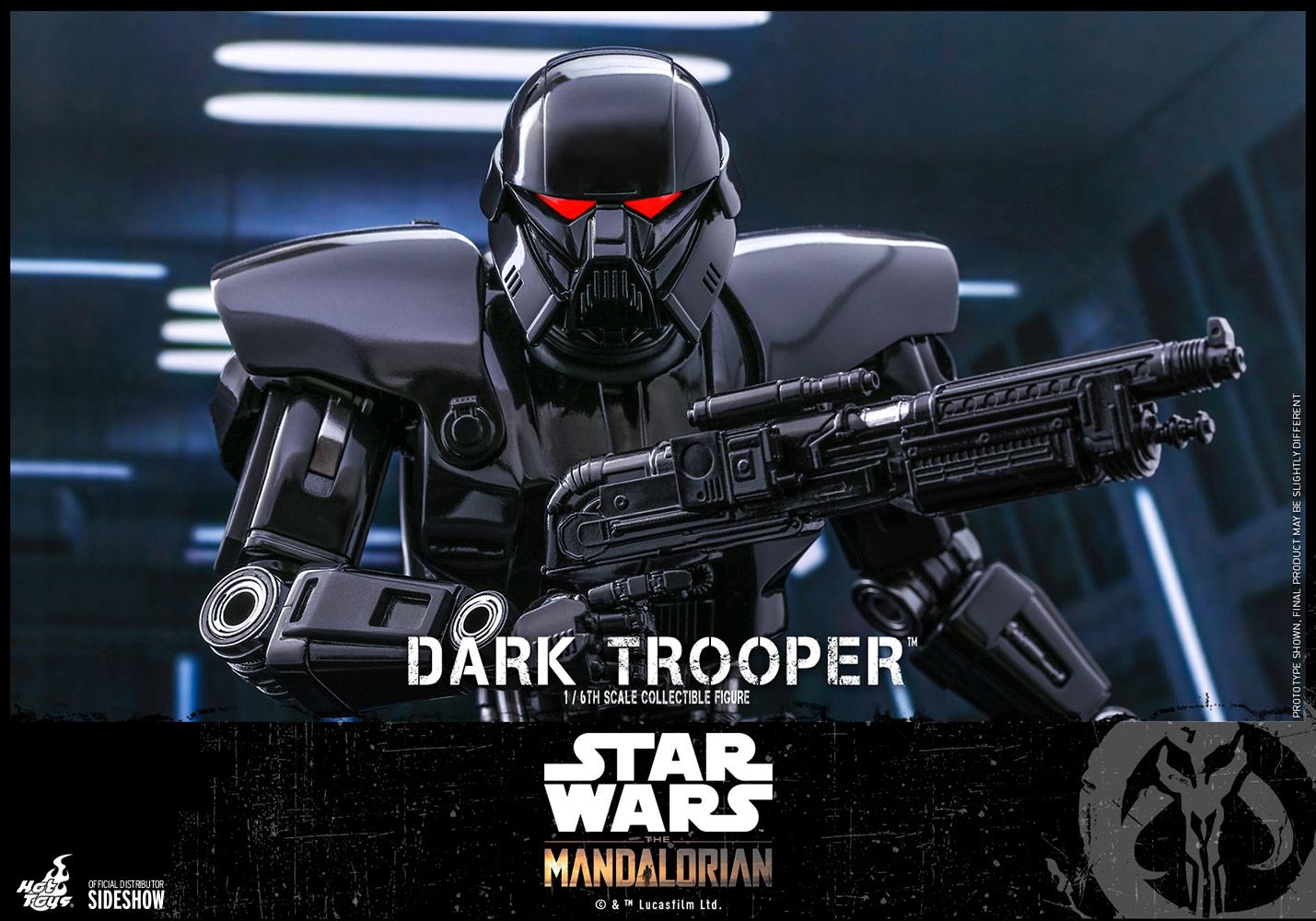 Dark Trooper (The Mandalorian) - Star Wars Hot Toys Collectibles 1/6 Scale Action Figure