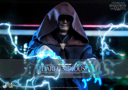 Darth Sidious - Star Wars Hot Toys Exclusive Collectibles 1/6 Scale Action Figure