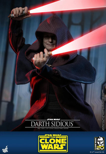 Darth Sidious - Star Wars Hot Toys Exclusive Collectibles 1/6 Scale Action Figure