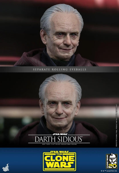 Darth Sidious - Star Wars Hot Toys Exclusive Collectibles 1/6 Scale Action Figure