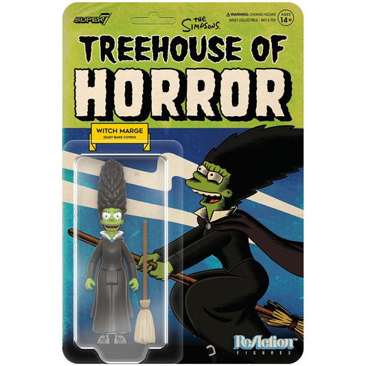 The Simpsons Treehouse of Horror ReAction Action Figure Wave 2 - Witch Marge