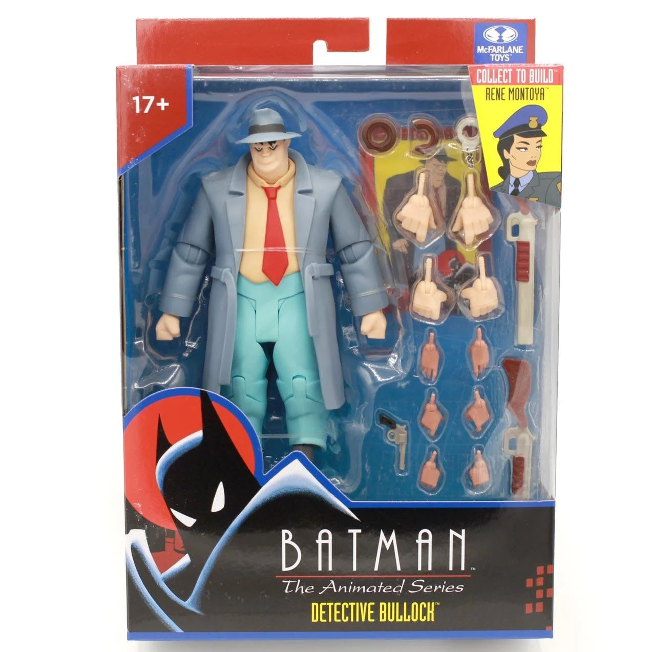 DC Direct: Batman The Animated Series 6inch Action Figure Build-A Wave 6 - Detective Harvey Bullock