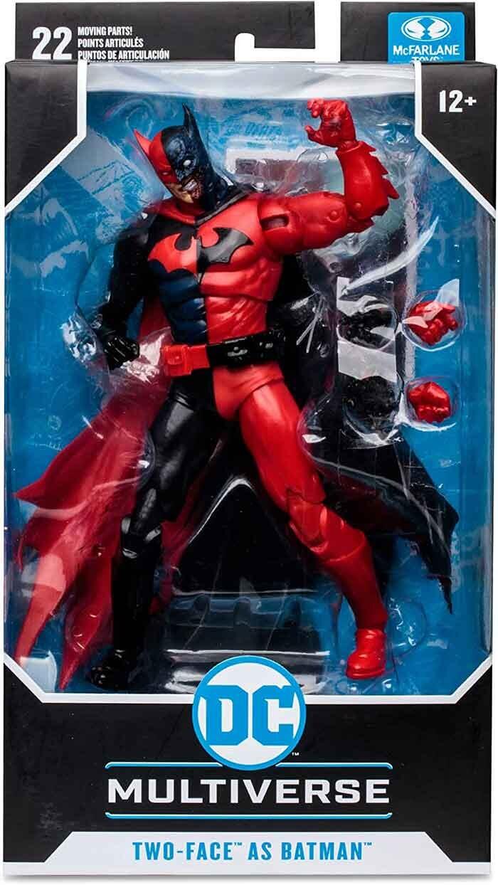 DC Multiverse 7inch Action Figure - Two-Face as Batman (Batman: Reborn)