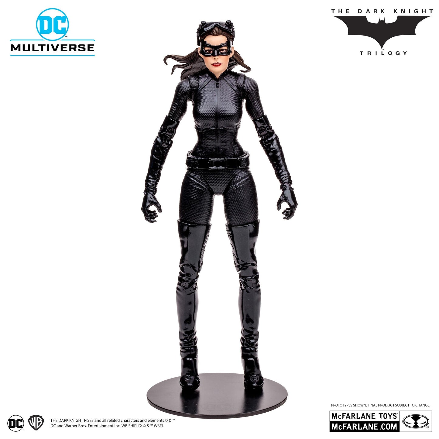 DC Multiverse 7 Inch Action Figure - Catwoman & Batpod (The Dark Knight Rises) (Gold Label)