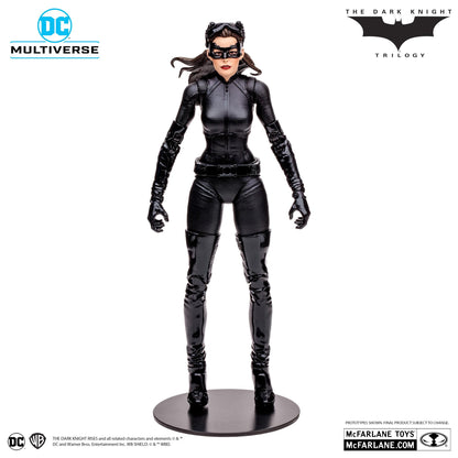 DC Multiverse 7 Inch Action Figure - Catwoman & Batpod (The Dark Knight Rises) (Gold Label)