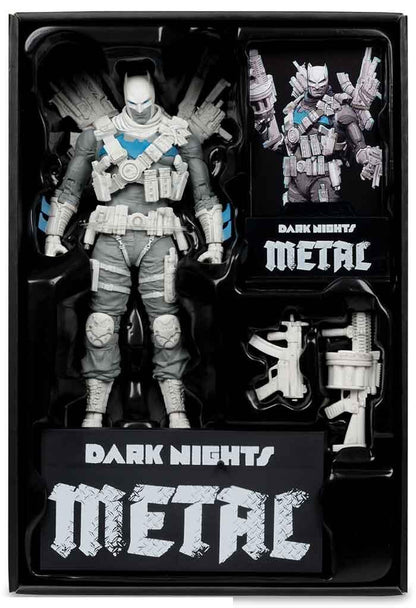 DC Multiverse 7 Inch Action Figure - The Grim Knight (B&W Accent Edition)