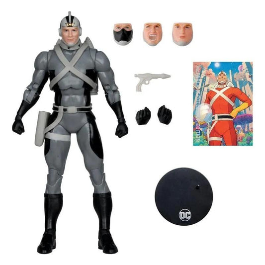 DC McFarlane Collector Edition 7 Inch Action Figure Wave 10 - Adam Strange (Platinum Edition)