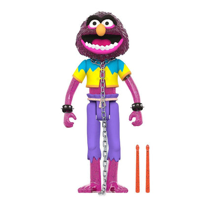 The Muppets Electric Mayhem Band Reaction Action Figure - Animal (Glitter)