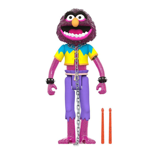 The Muppets Electric Mayhem Band Reaction Action Figure - Animal (Glitter)