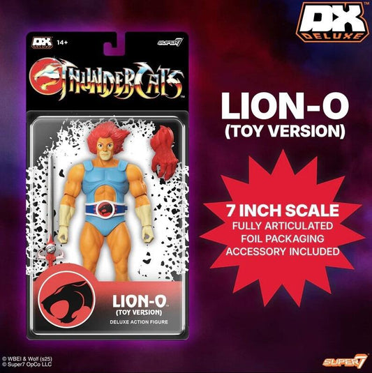 *PRE-ORDER Thundercats Super7 Deluxe wave 3 Action Figure -  Lion-O (Toy Recolor)