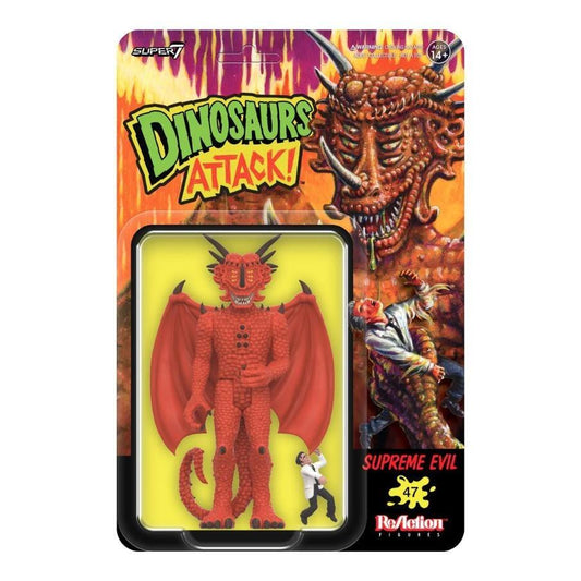 Dinosaurs ReAction Action Figure Supreme Evil