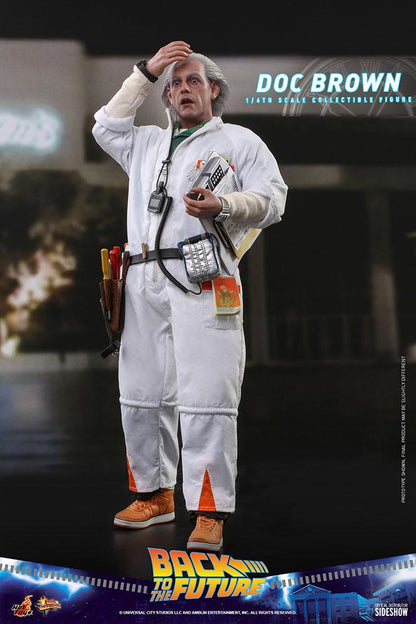 Doc Brown - Back To The Future Hot Toys Collectibles 1/6 Scale Action Figure