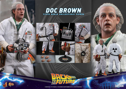 Doc Brown - Back To The Future Hot Toys Collectibles 1/6 Scale Action Figure