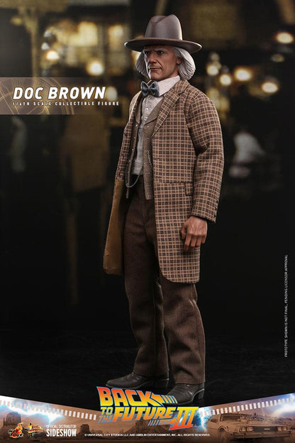 Doc Brown - Back To The Future III Hot Toys Collectibles 1/6 Scale Action Figure