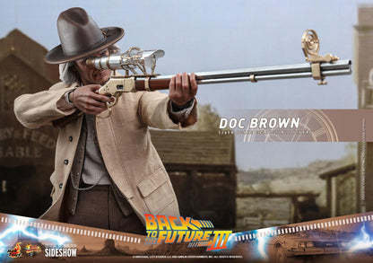 Doc Brown - Back To The Future III Hot Toys Collectibles 1/6 Scale Action Figure