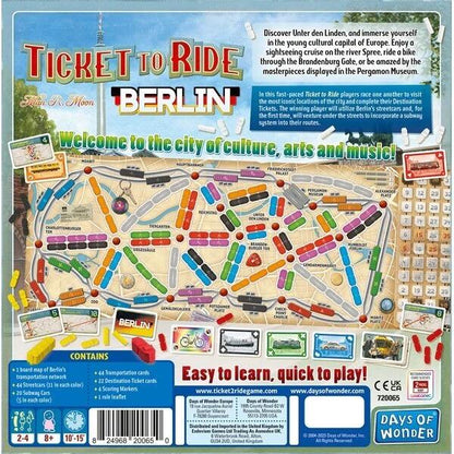 Ticket To Ride Strategy Board: Berlin