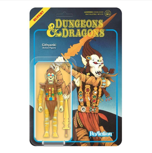DUNGEONS & DRAGONS REACTION ACTION FIGURE W1 - GITHYANKI FIEND FOLIO