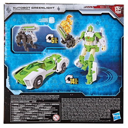 Transformers War for Cybertron: Siege Voyager Class Action Figure - Greenlight & Dazzlestrike (Re-Run)