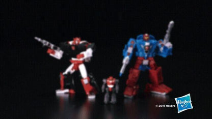 Transformers War For Cybertron Deluxe Class Action Figure 2-Pack - Autobot Alphastrike Counterforce (Re-Run)