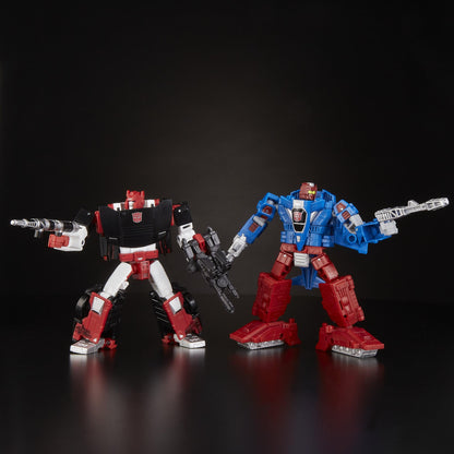Transformers War For Cybertron Deluxe Class Action Figure 2-Pack - Autobot Alphastrike Counterforce (Re-Run)