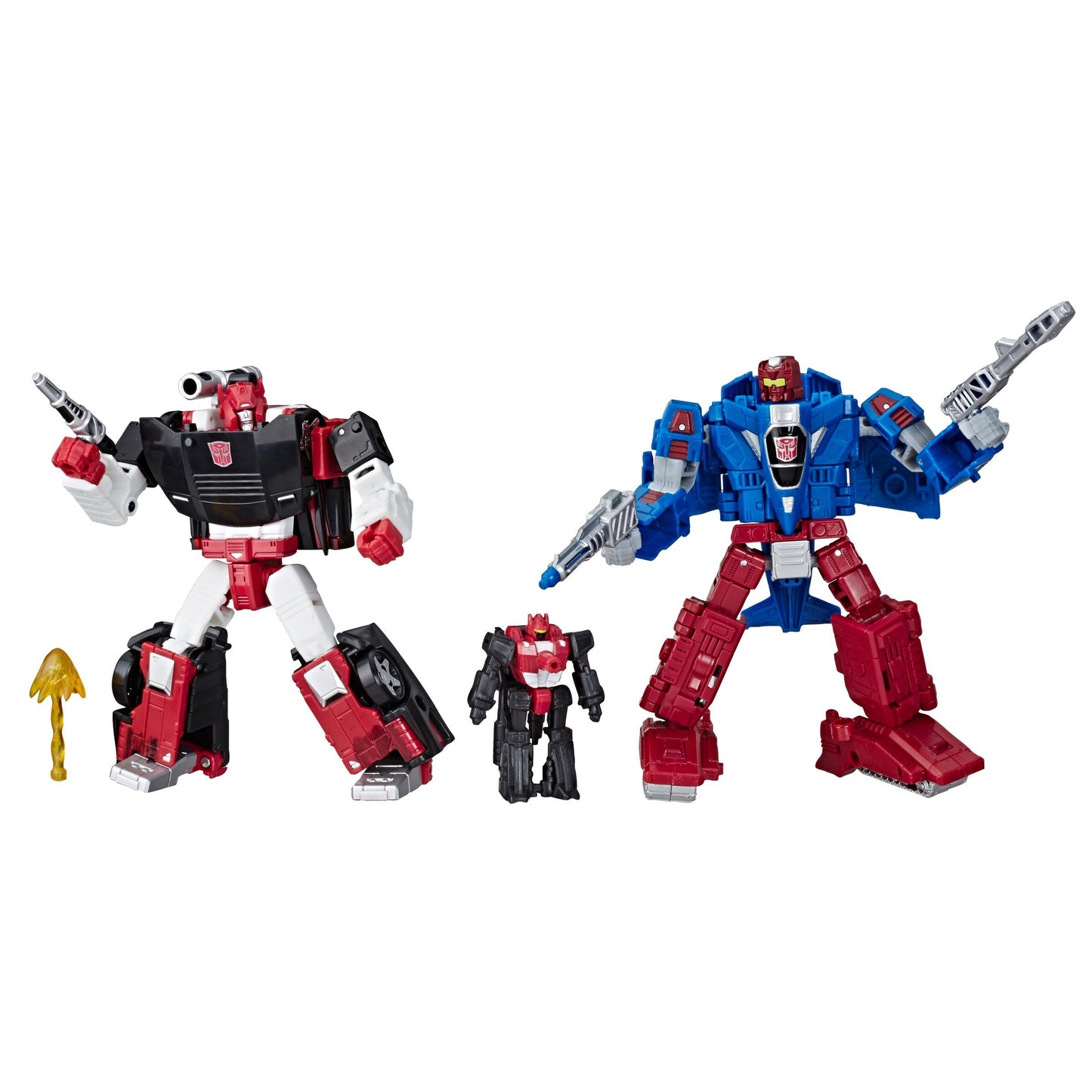 Transformers War For Cybertron Deluxe Class Action Figure 2-Pack - Autobot Alphastrike Counterforce (Re-Run)