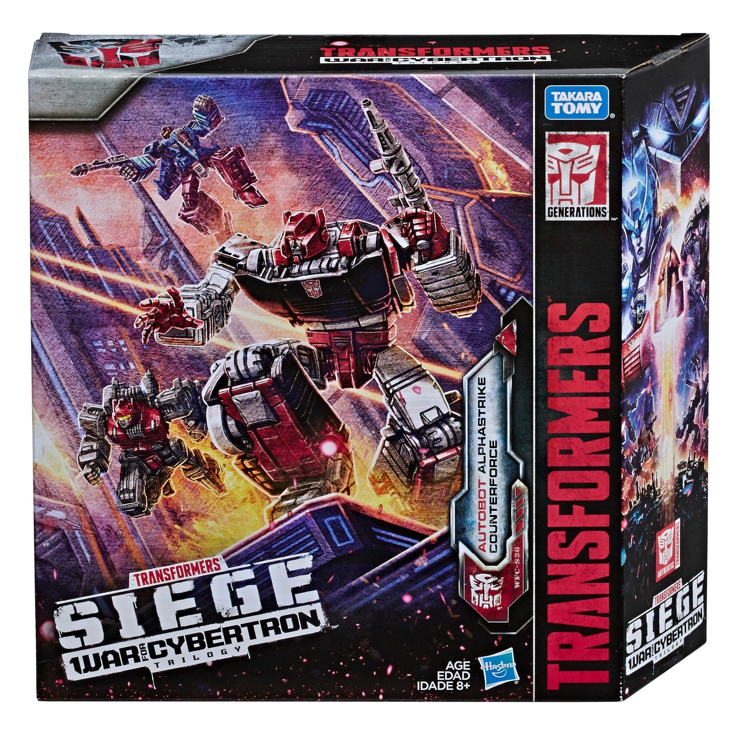 Transformers War For Cybertron Deluxe Class Action Figure 2-Pack - Autobot Alphastrike Counterforce (Re-Run)