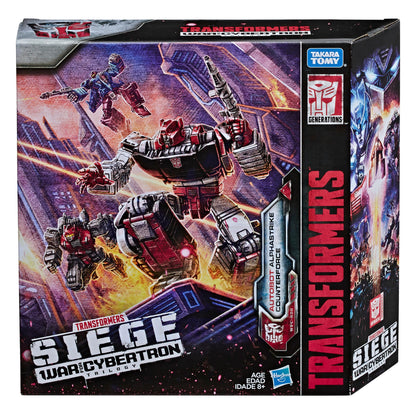 Transformers War For Cybertron Deluxe Class Action Figure 2-Pack - Autobot Alphastrike Counterforce (Re-Run)