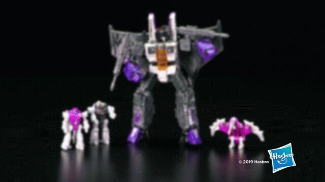Transformers War For Cybertron Deluxe Class Action Figure Pack - Decepticon Phantom Strike Squadron (Re-Run)